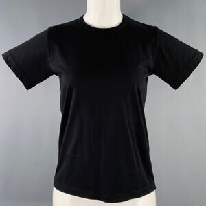 COMME des GARCONS Size M Black Cotton Short Sleeve T-Shirt